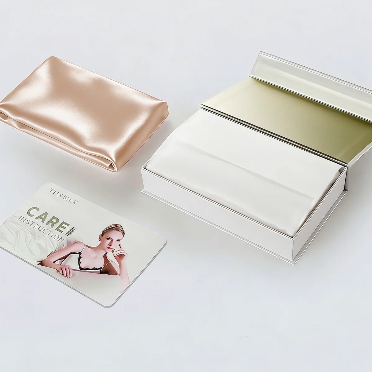 30 momme silk pillowcase champagne 2.jpg 30 momme silk pillowcase champagne 2.jpg