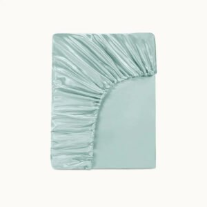 classic silk fitted sheet light blue product display.jpg