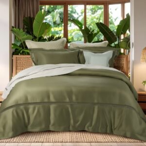 deluxe wrinkle clear anti mite bedding olive green 292440 bd292440t 821073 2.jpg