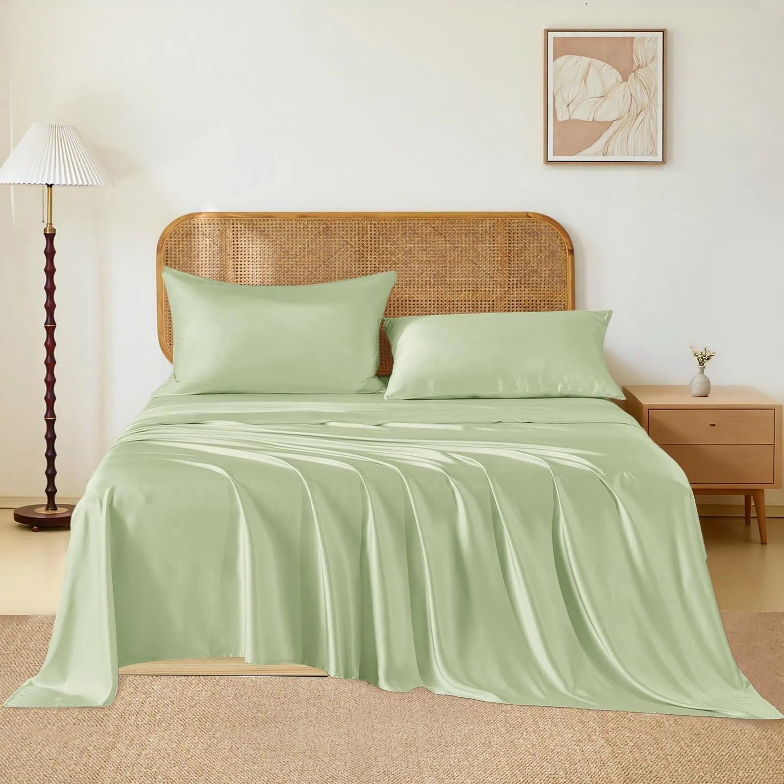 luxury modal silk blend sheet set mint green.jpg luxury modal silk blend sheet set mint green.jpg