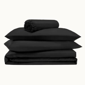 soft silk bedding set black product display.jpg