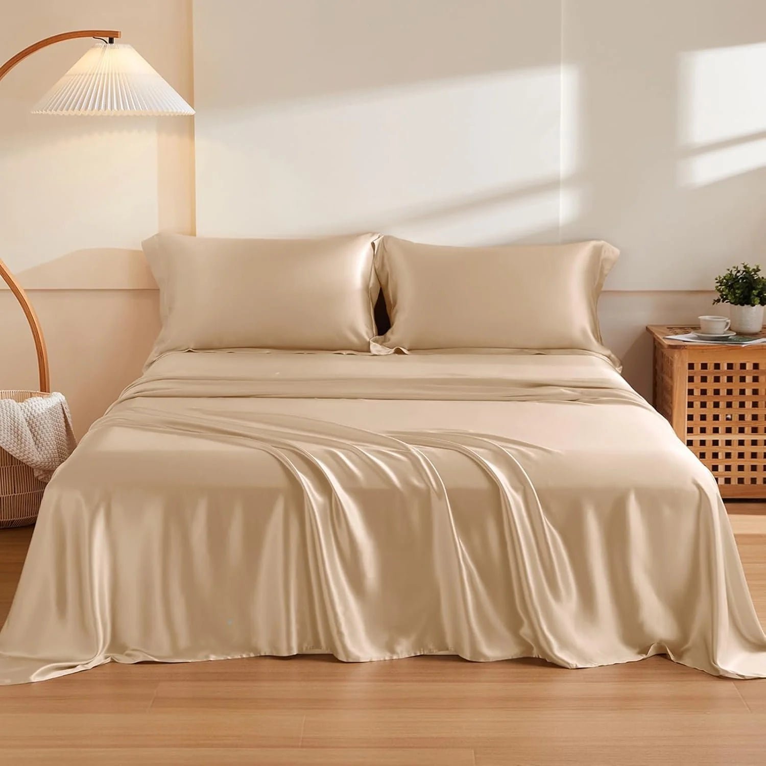 soft silk sheet set with flange pillowcases champagne.jpg soft silk sheet set with flange pillowcases champagne.jpg